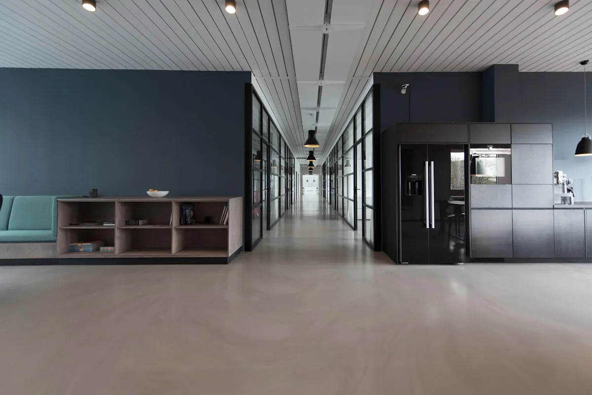 Espace de travail moderne et professionnel